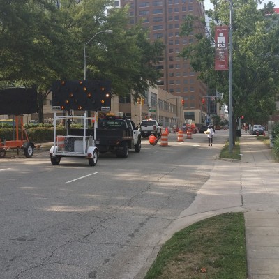 Downtown Raleigh - Thermoplastic Pavement Marking