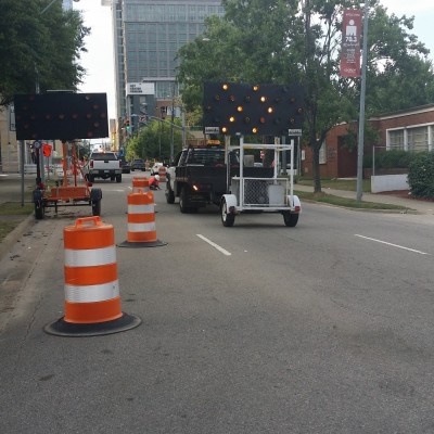 Downtown Raleigh - Thermoplastic Pavement Marking