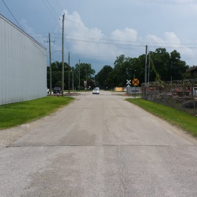 Rail Road Crossing Signs Installation