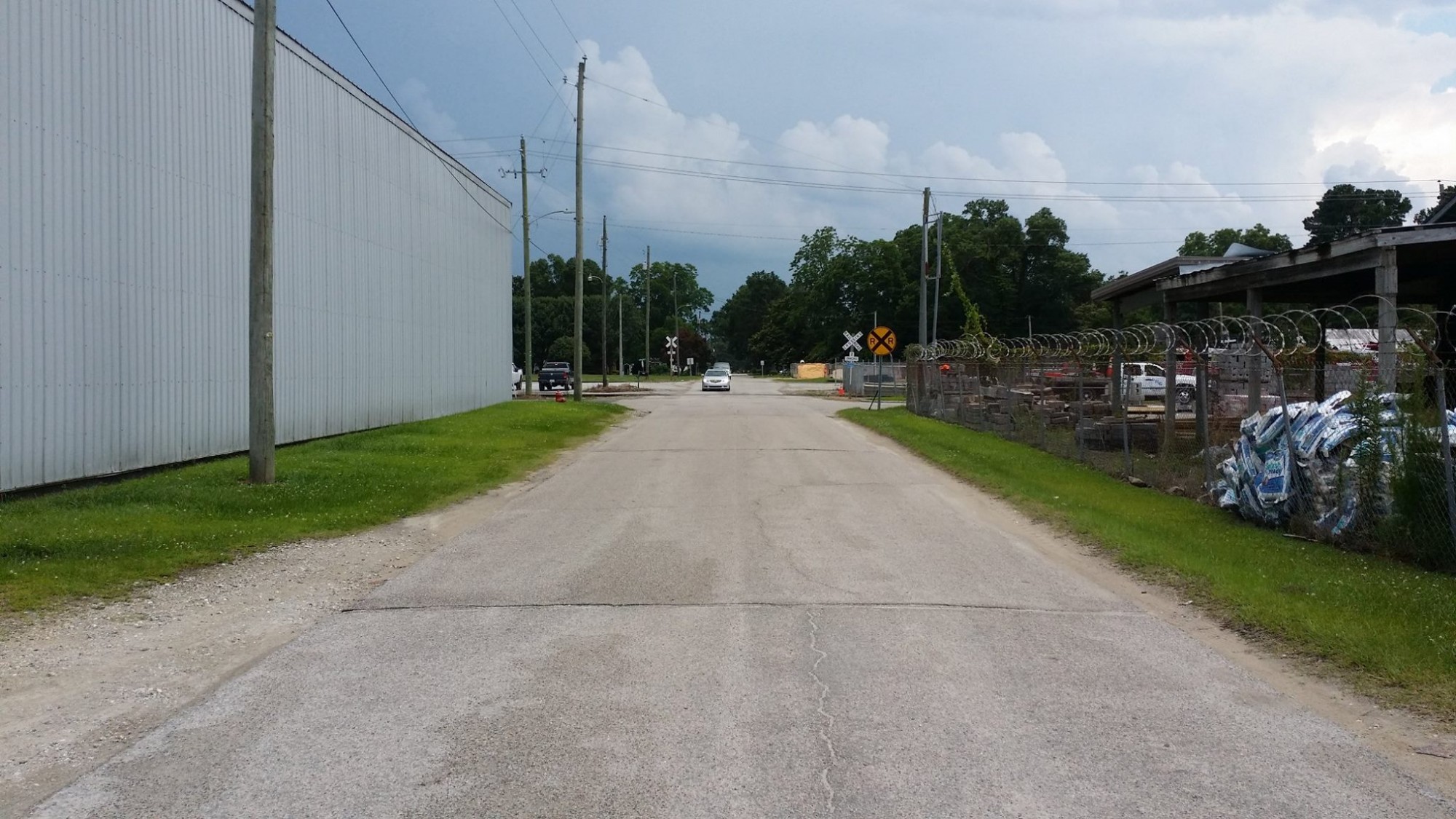 Rail Road Crossing Signs Installation