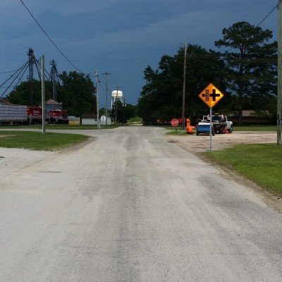 Rail Road Crossing Signs Installation