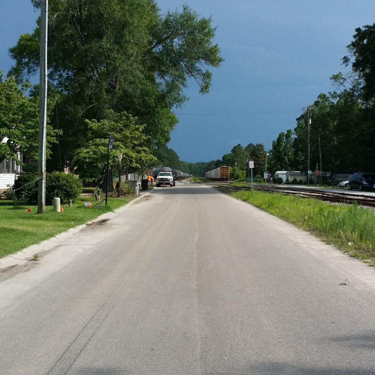 Rail Road Crossing Signs Installation Projects Sealcoating, Line