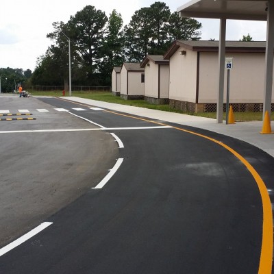 Rolesville Elementary Thermoplastic Crosswalk and Lines