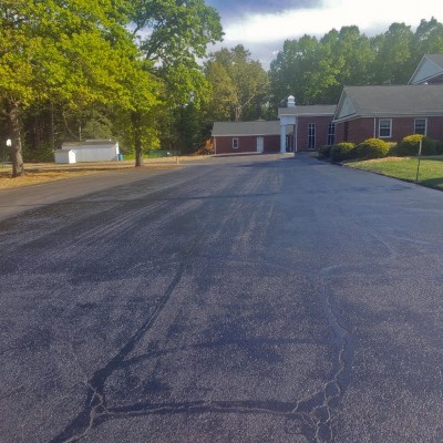 Oak Grove Baptist Church Asphalt Rejuvenator Project