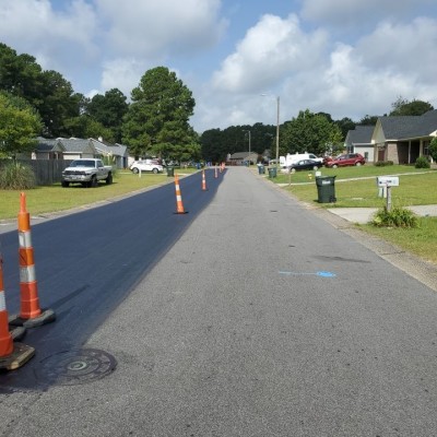 Fayetteville, NC Applies Asphalt Rejuvenator on Eight City Streets